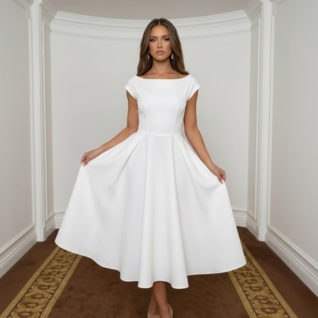 Susan | Elegant Midi Dress for Women